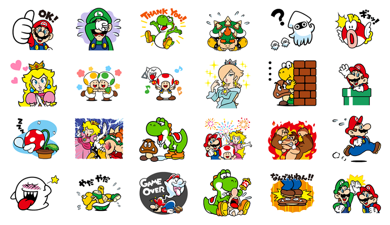 Super Mario Stickers coming to iMessage on iOS 10
