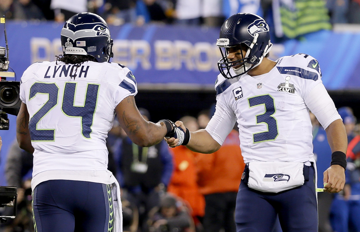 ‘Black Sheep’ Russell Wilson Responds to Marshawn Lynch Seahawks Remark